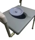 Silla cómodo de acero esmaltado - extra ancho baño bariátrico - Image 3