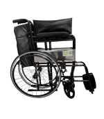 Silla de ruedas de 18" fija con frenos - Image 2