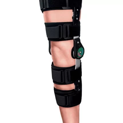 Rodillera post-operatoria graduada