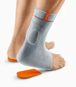 Soporte del tendón de Aquiles con almohadillas de fricción septadas y cuña de talón aislada