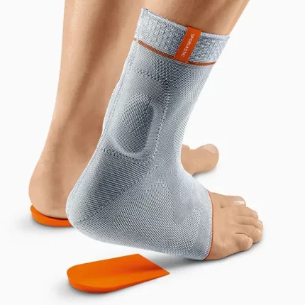 Soporte del tendón de Aquiles con almohadillas de fricción septadas y cuña de talón aislada