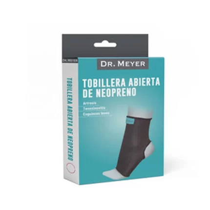 Tobillera abierta de neopreno