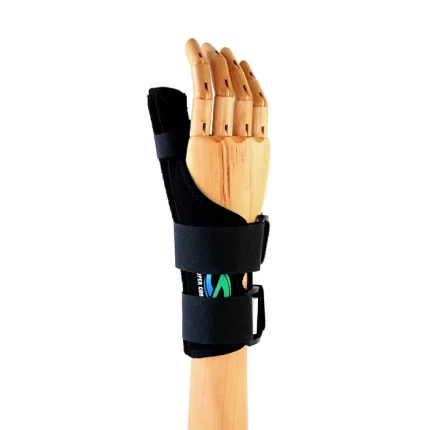 Inmovilizador para dedo pulgar en abducción corto