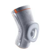 Órtesis de rodilla para inmovilización, con almohadilla de silicona air-matrix para aliviar la presión y guiar la rótula