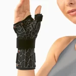 Muñequera con fijación del pulgar para inmovilización