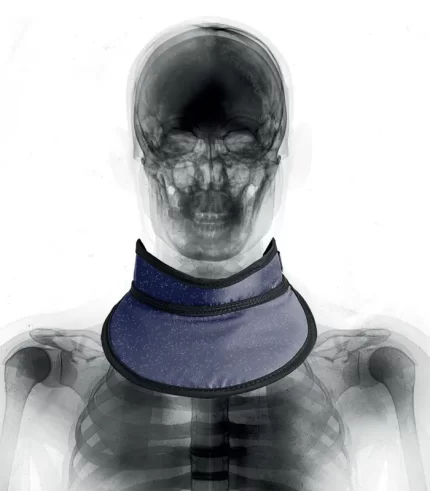 Collarin tiroideo de protección radiológica